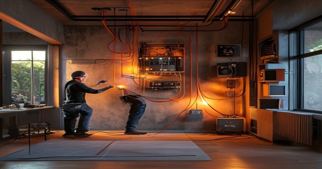 Impianto elettrico casa moderna a norma DM 37/08