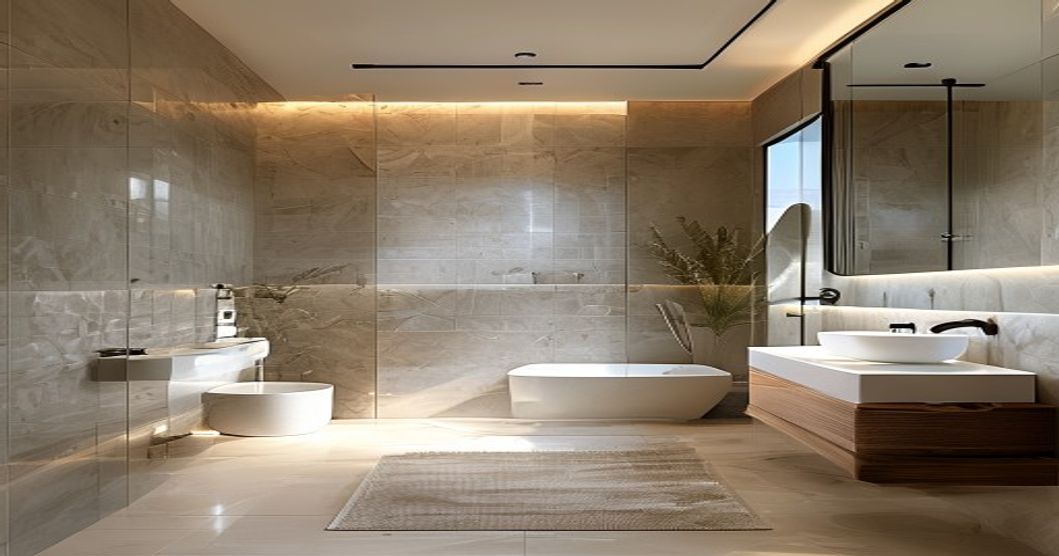 Rifare il bagno quanto costa: bagno italiano moderno con doccia walk-in