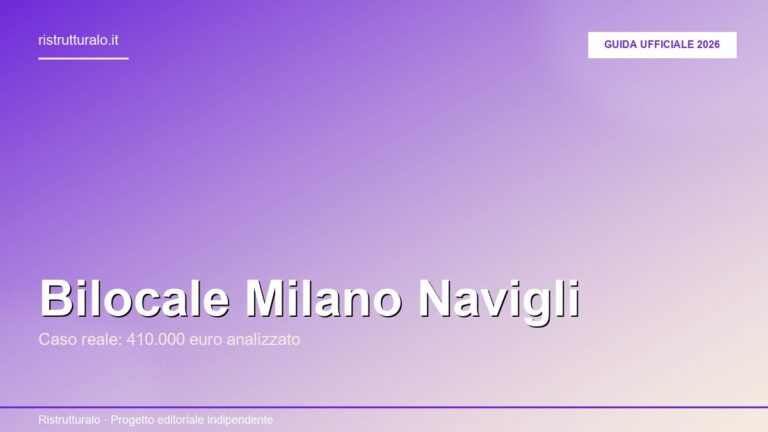 Bilocale Milano Navigli: palazzo storico milanese sulla riva del Naviglio Grande con balconi e finestre