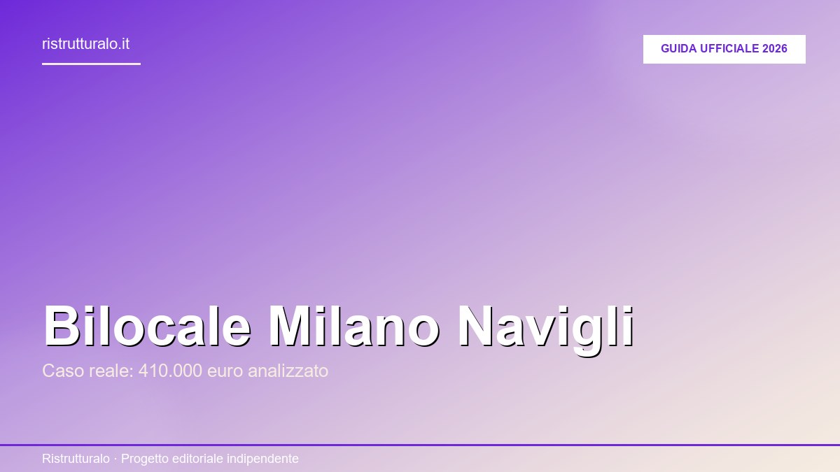 Bilocale Milano Navigli: palazzo storico milanese sulla riva del Naviglio Grande con balconi e finestre