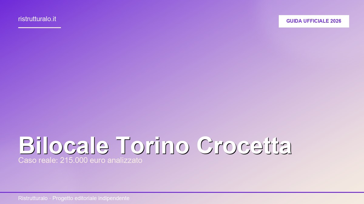 Bilocale Torino Crocetta: palazzina liberty con balconi in ferro battuto e pavimentazione in cubetti
