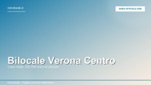 Bilocale Verona centro 2026: analisi ufficiale ImmoProf su caso reale