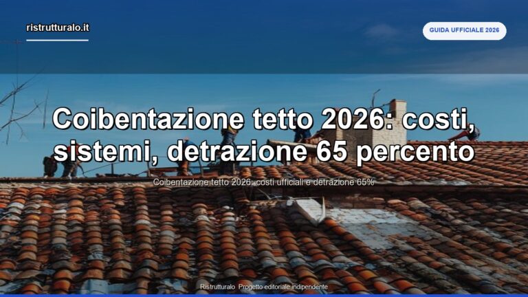 coibentazione tetto costi - guida ufficiale Ristrutturalo