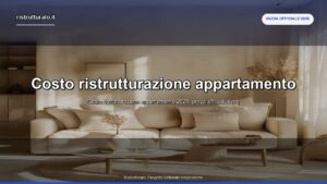 Ristrutturare appartamento 2026: costi 600-2.000€/mq [esempi reali]