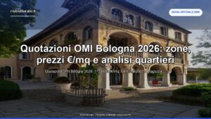 Quotazioni OMI Bologna 2026: zone, prezzi €/mq e analisi quartieri