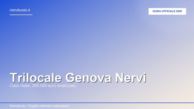 Trilocale Genova Nervi: villa storica liberty con vista sul mare e giardino mediterraneo