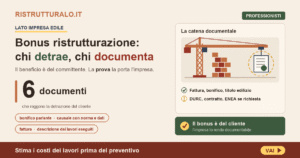 Bonus imprese edili 2026: senza DiCo il cliente perde tutto