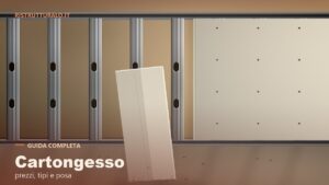 Cartongesso e contropareti: prezzi al mq 2026, tipi di lastre e posa