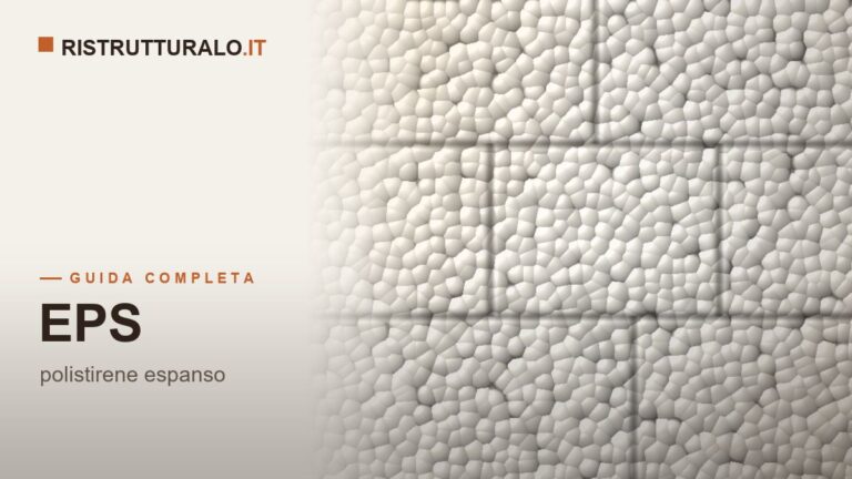 Pannelli in EPS per cappotto termico in posa durante una ristrutturazione