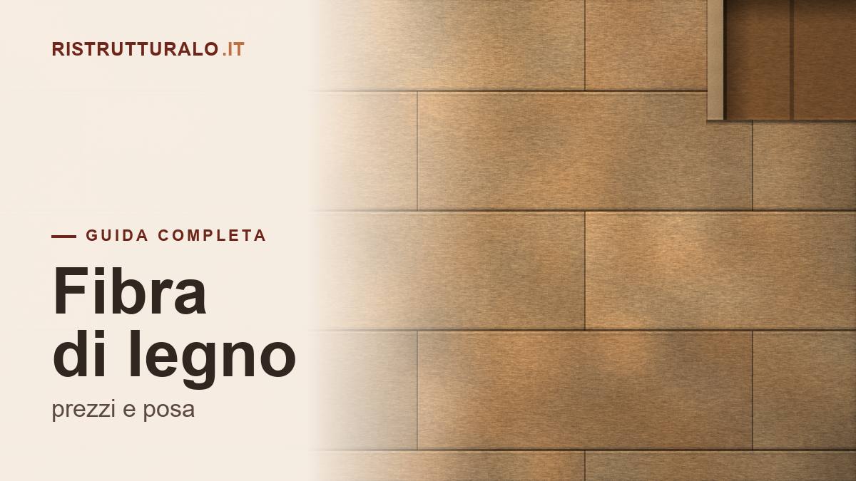 Pannelli isolanti in fibra di legno in posa durante una ristrutturazione
