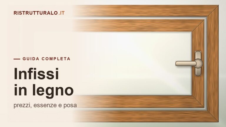 Finestra in legno di qualit&agrave; durante una ristrutturazione