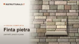 Pannelli in finta pietra o pietra vera: cosa cambia davvero
