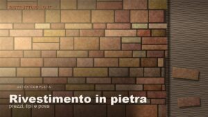 Rivestimenti in pietra: prezzi al mq 2026 per muri interni ed esterni