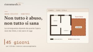 Abuso edilizio: cosa si rischia e cosa si può ancora fare